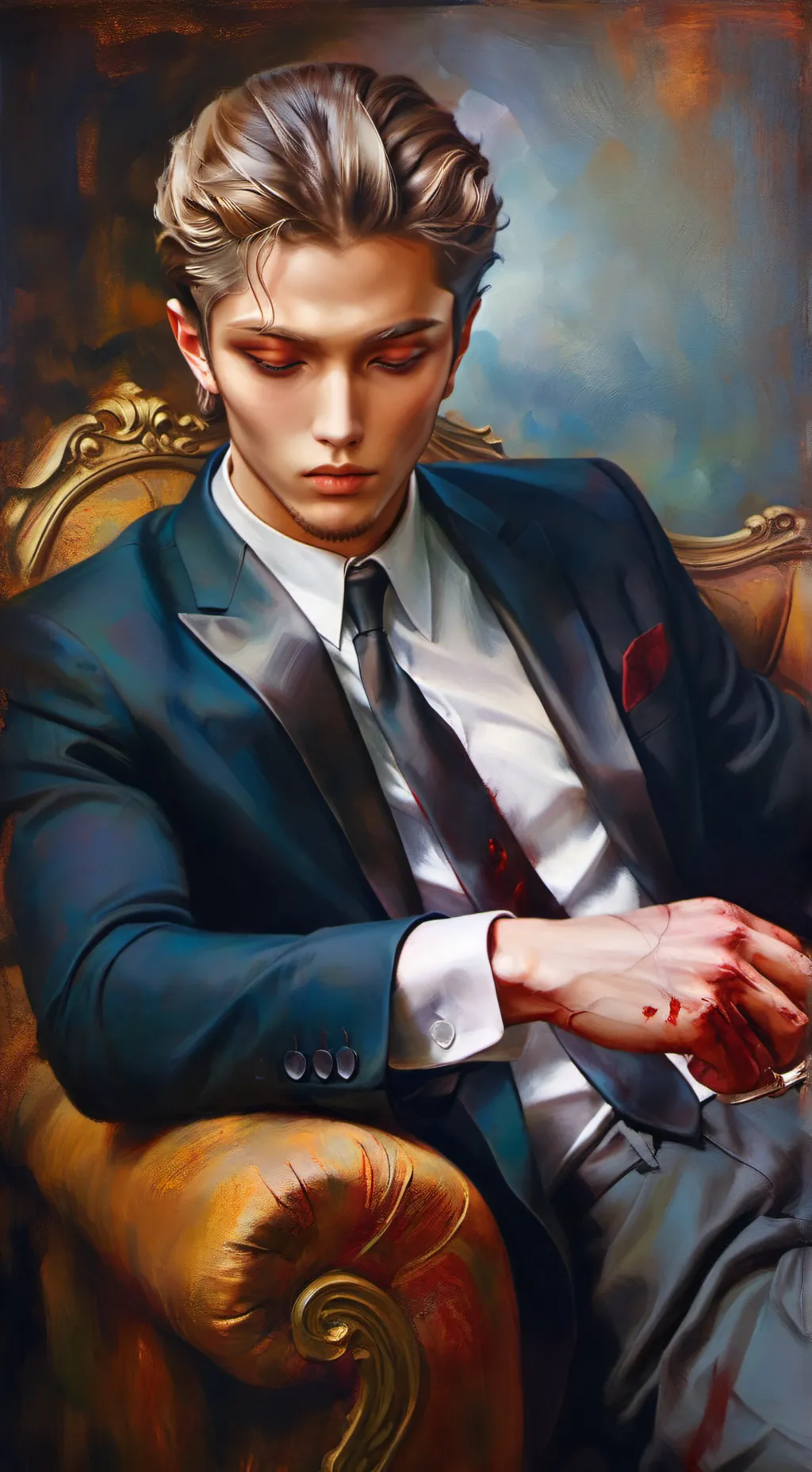 ai character: Oliver background