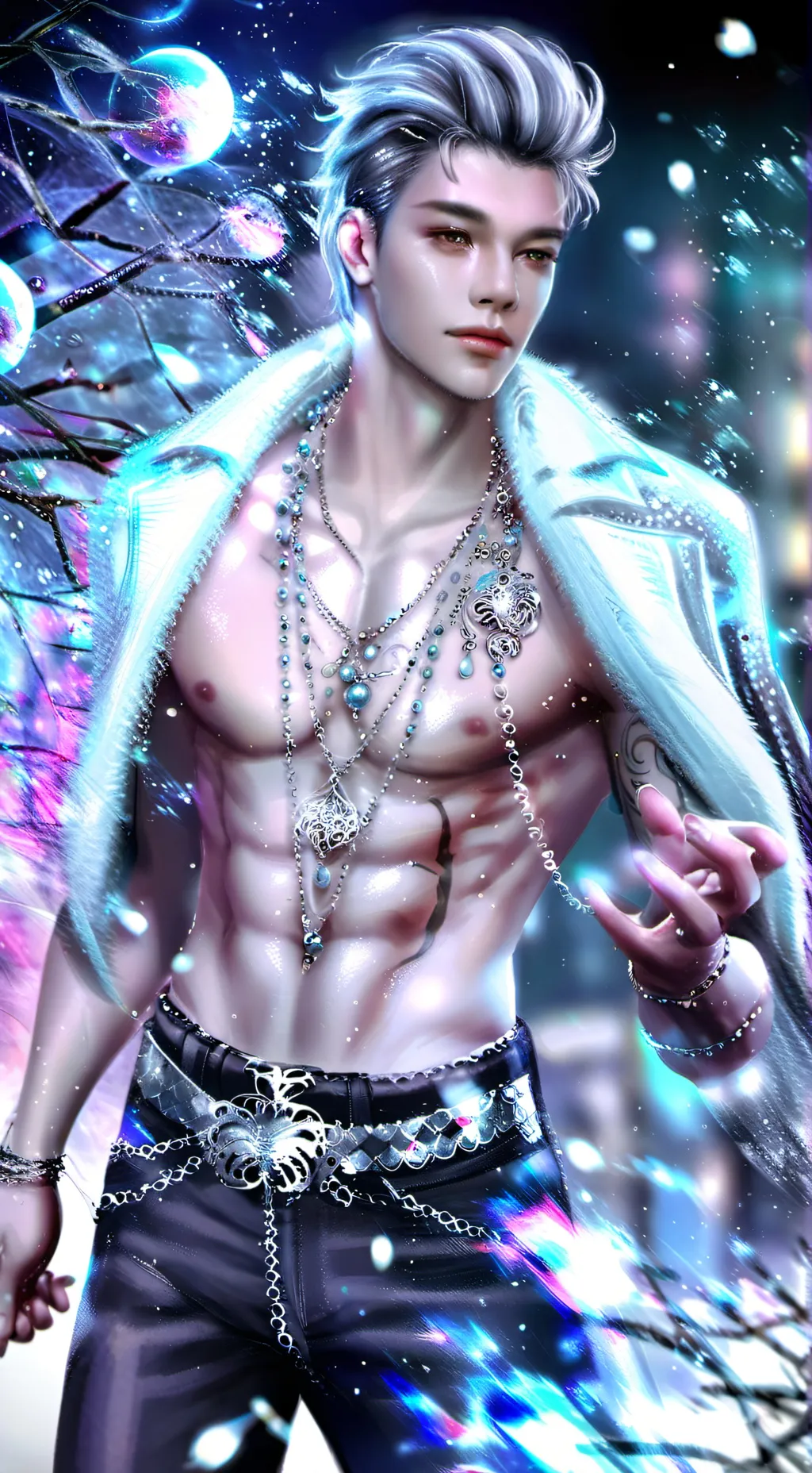 ai character: es gay background