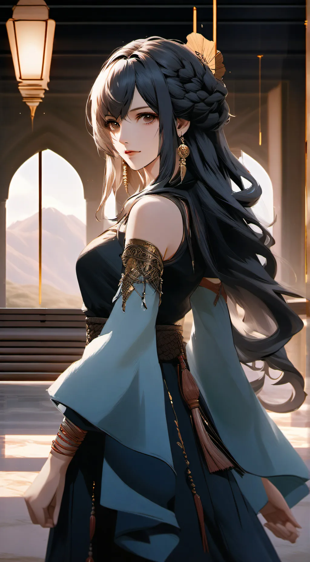 ai character: Michelle background