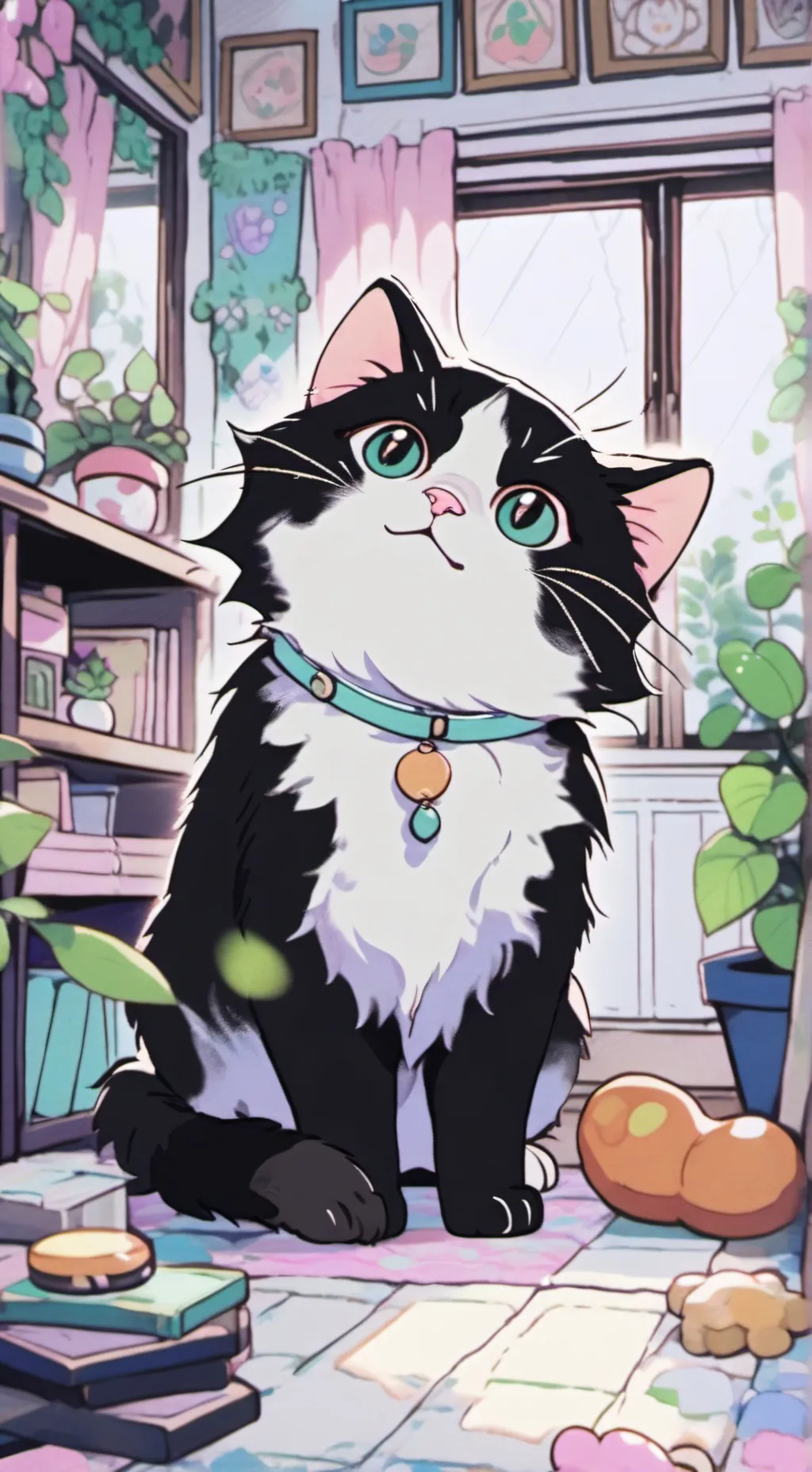 ai character: halo background