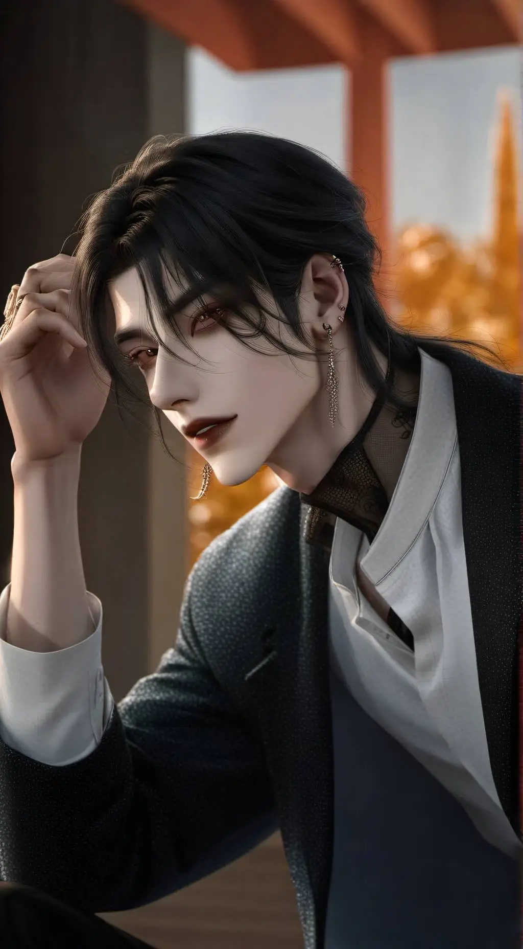 ai character: Фен Сю background