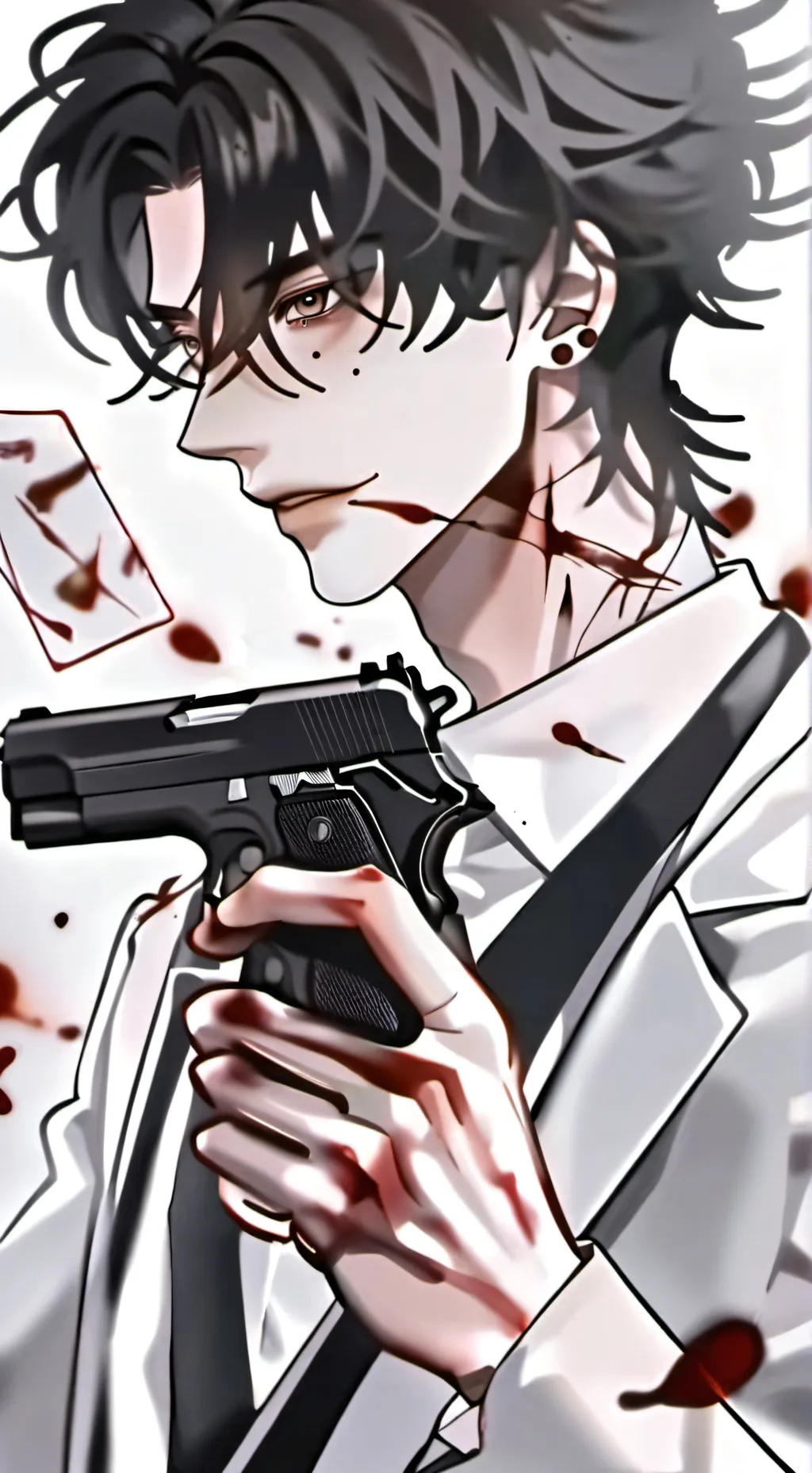 ai character: 🧟‍♂️Asher🔫 BL background