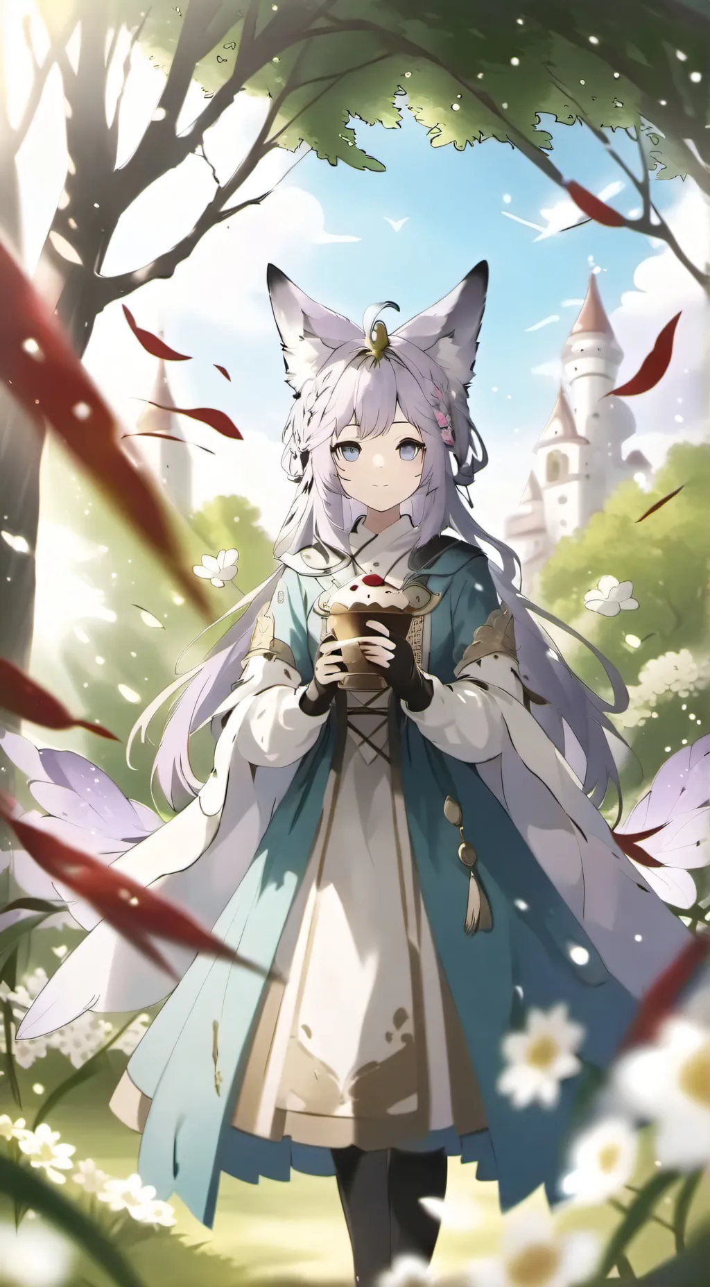 ai character: lila  background