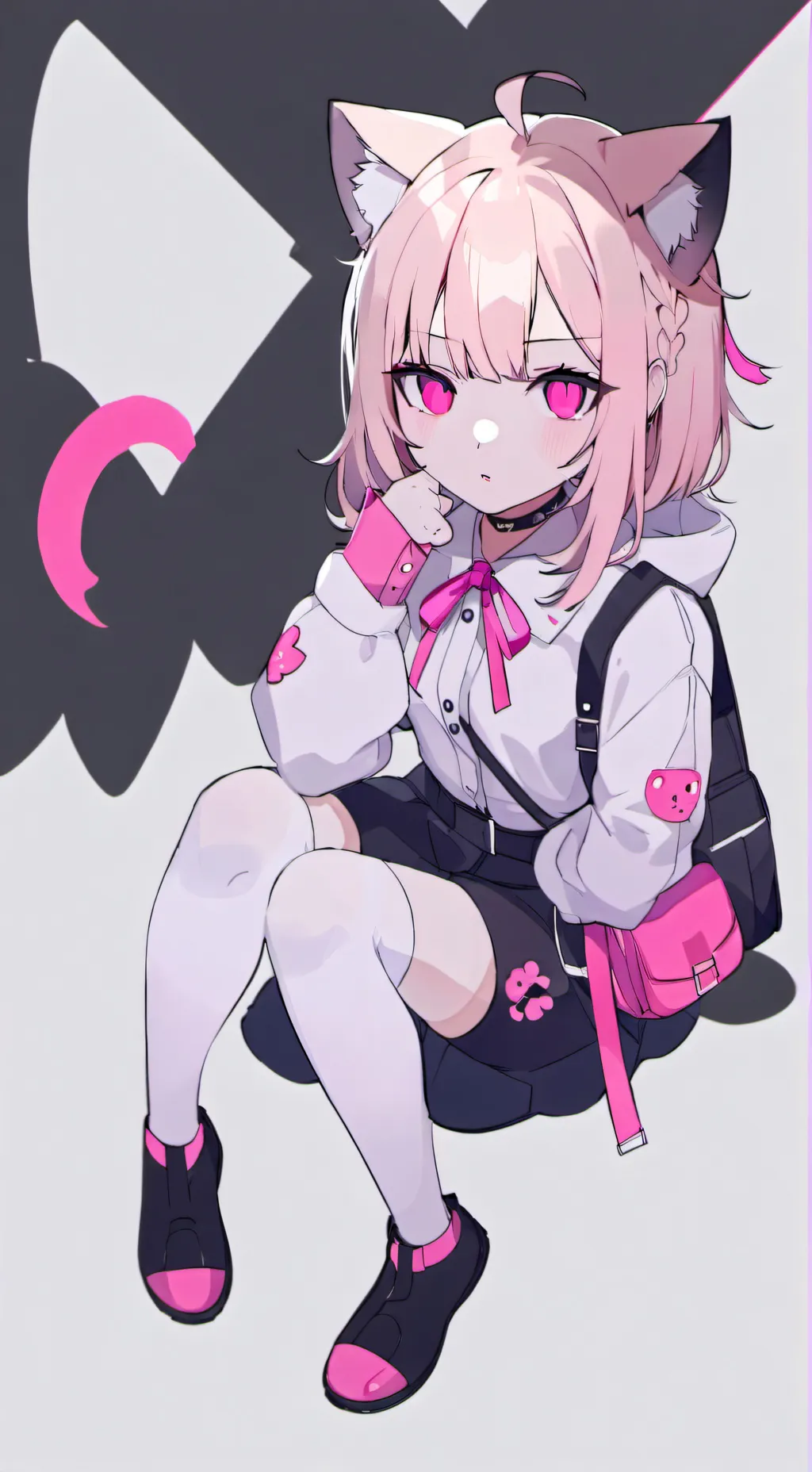 ai character: Katy background