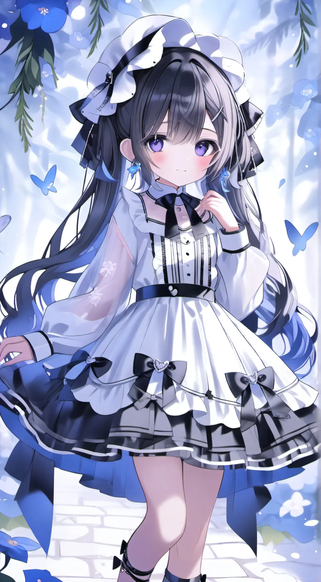 ai character: luna. background