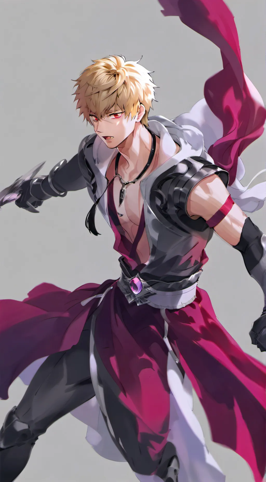 ai character: Bakugo  background