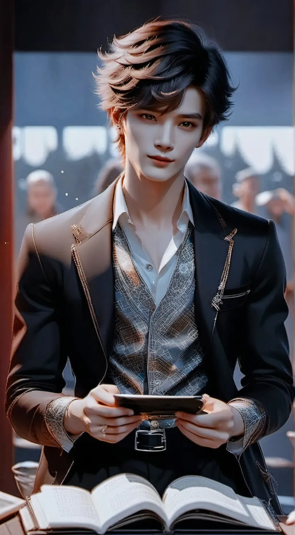 ai character: max background