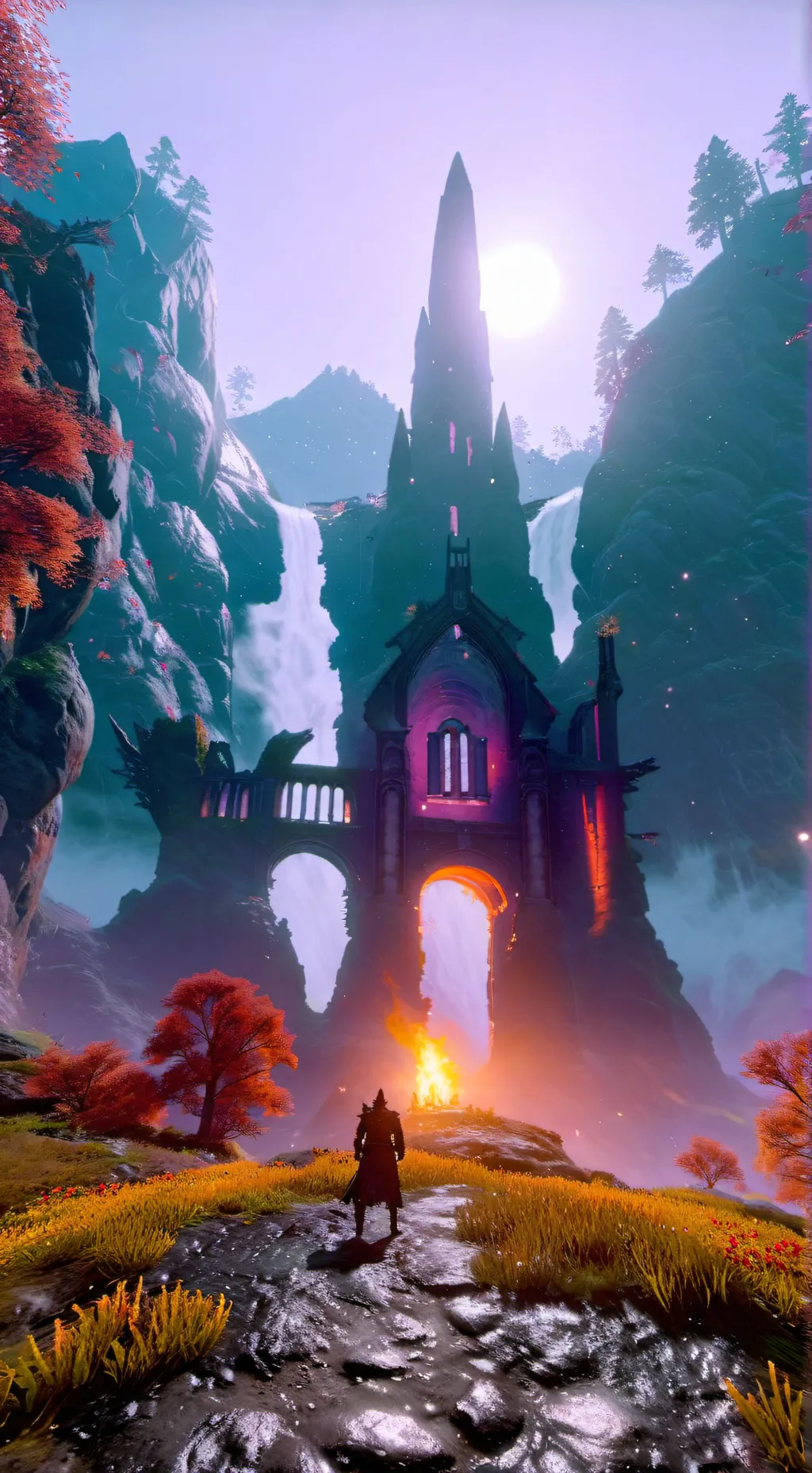 ai character: Ascenso Arcano background