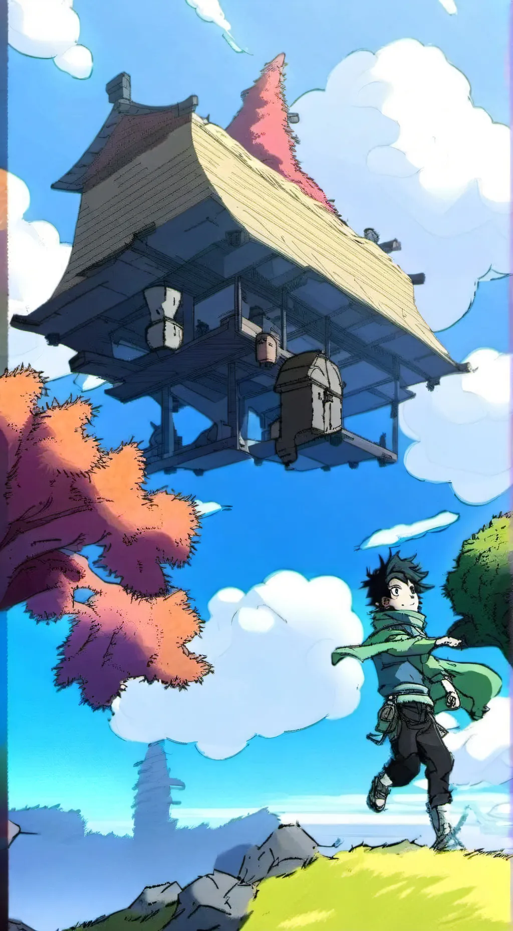 ai character: My hero academia background