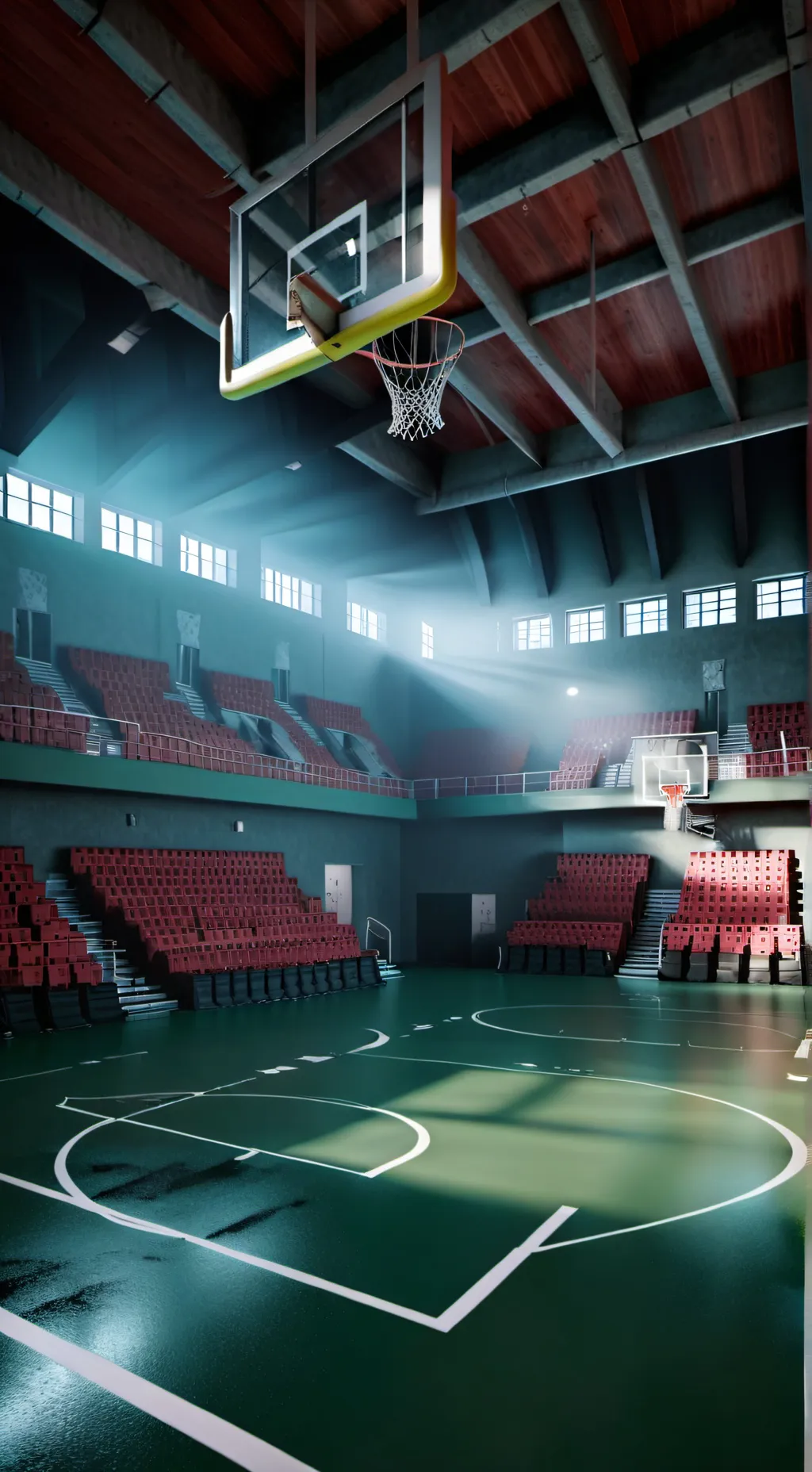 ai character: TADCxFPE basketbal background