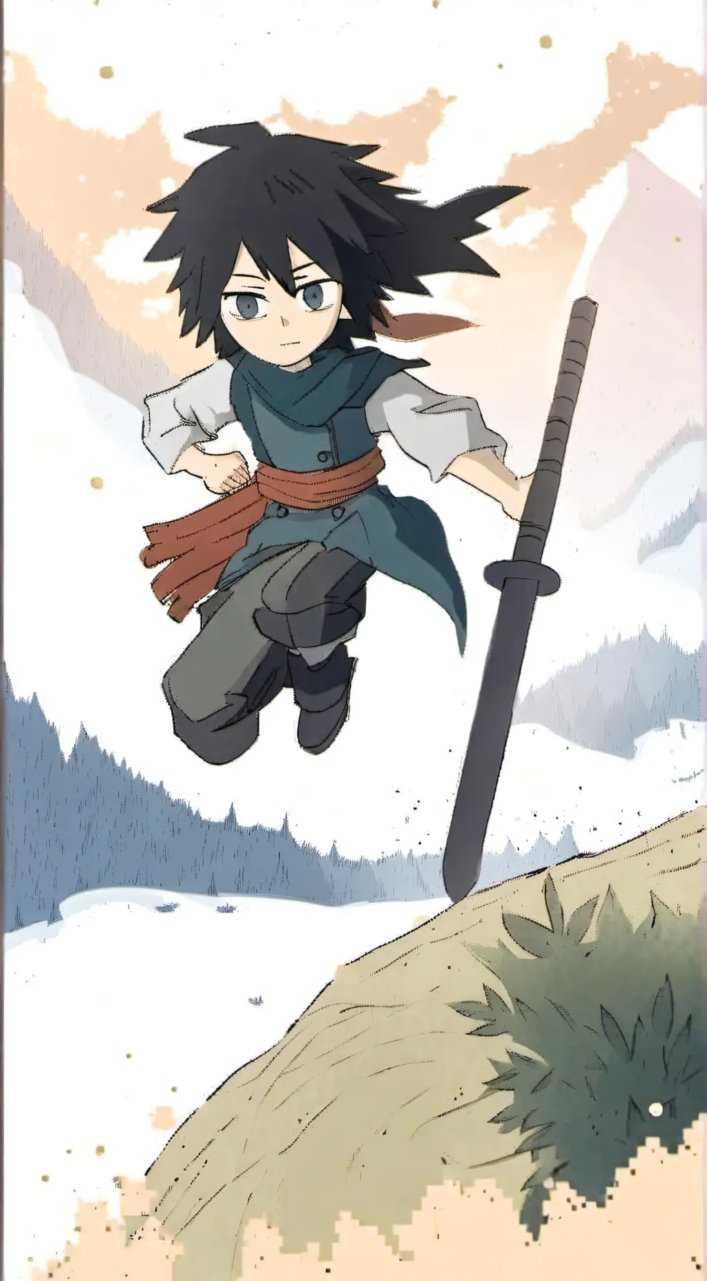 ai character: sanegiyu background