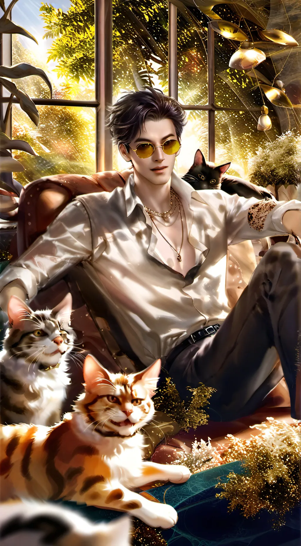 ai character: your lover background