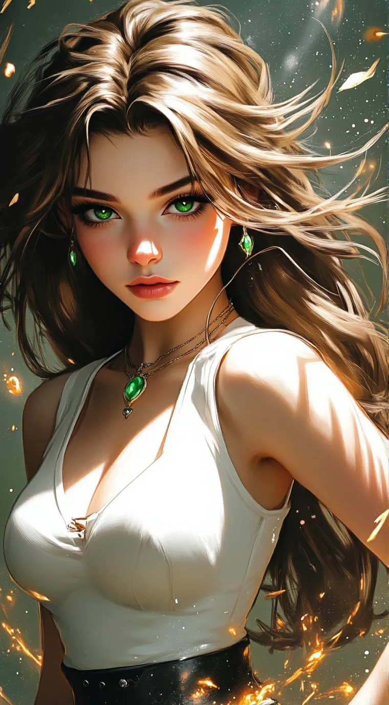 ai character: Solmate doll MHA background