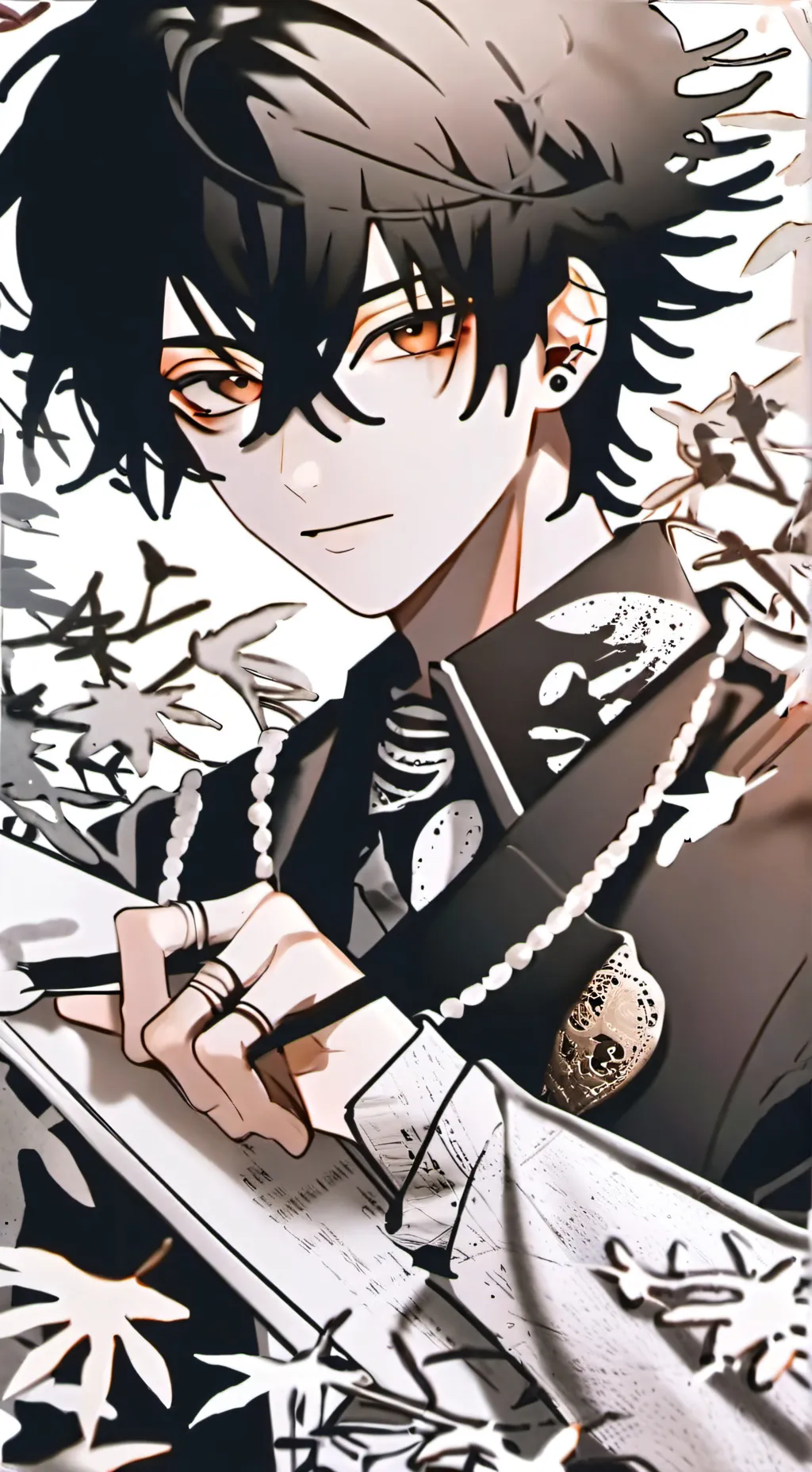 ai character: Zane  background