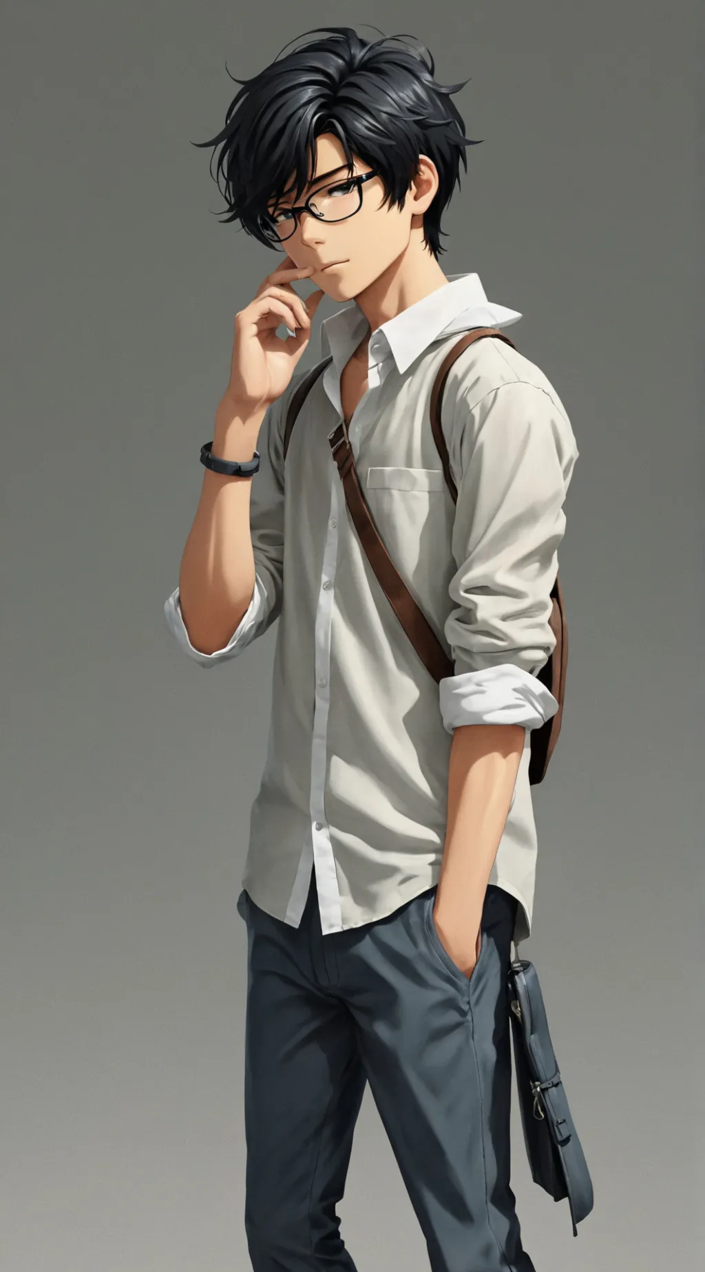 ai character: Николай background