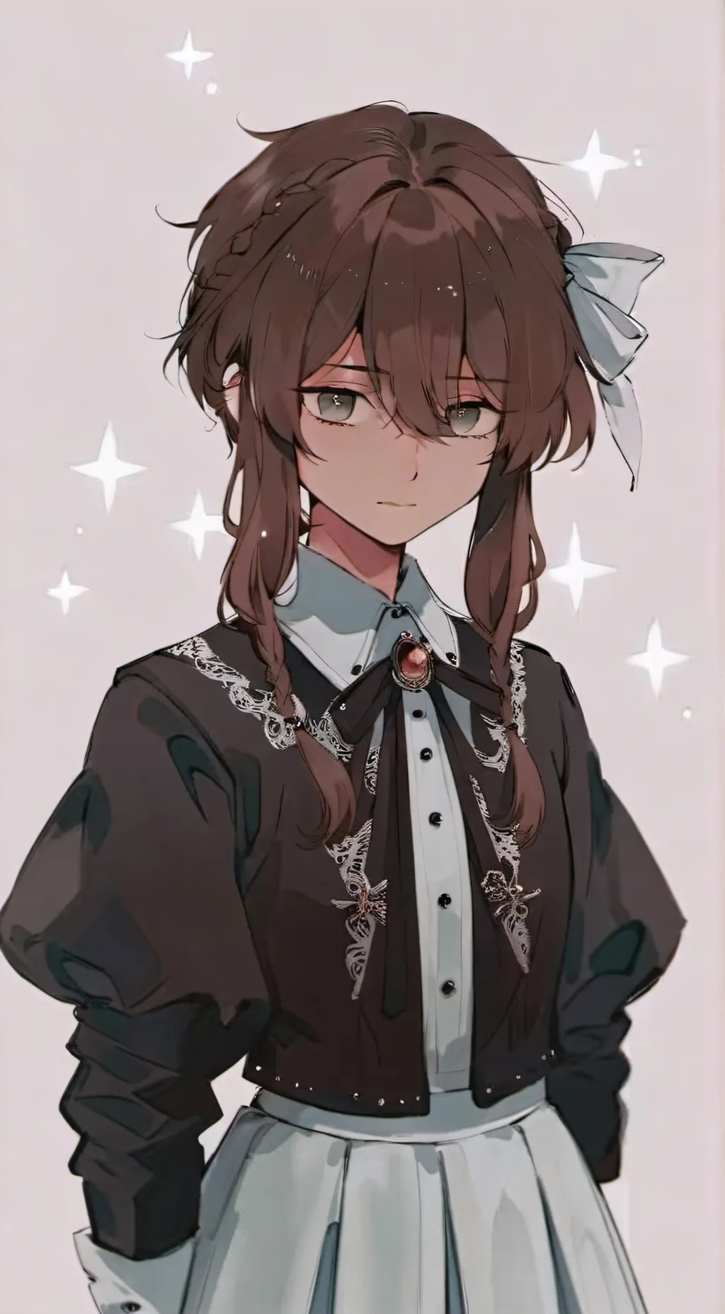 ai character: gangle background