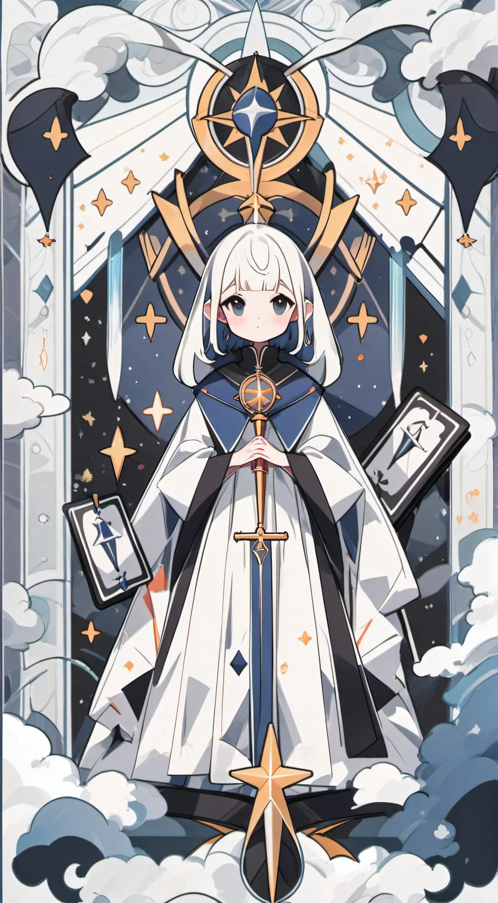 ai character: мілана background