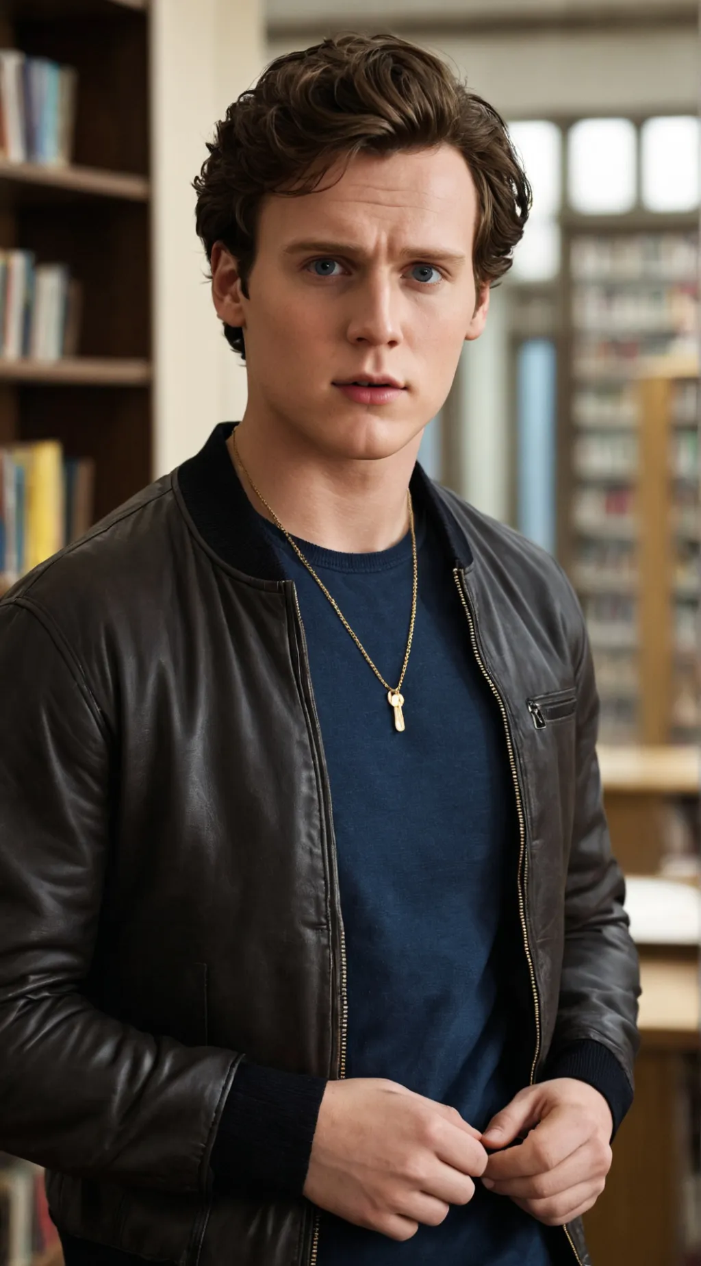 ai character: Jesse St James  background
