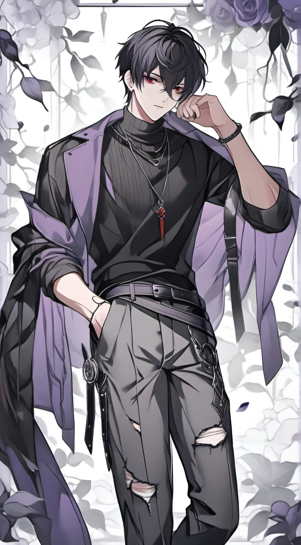 ai character: solar background