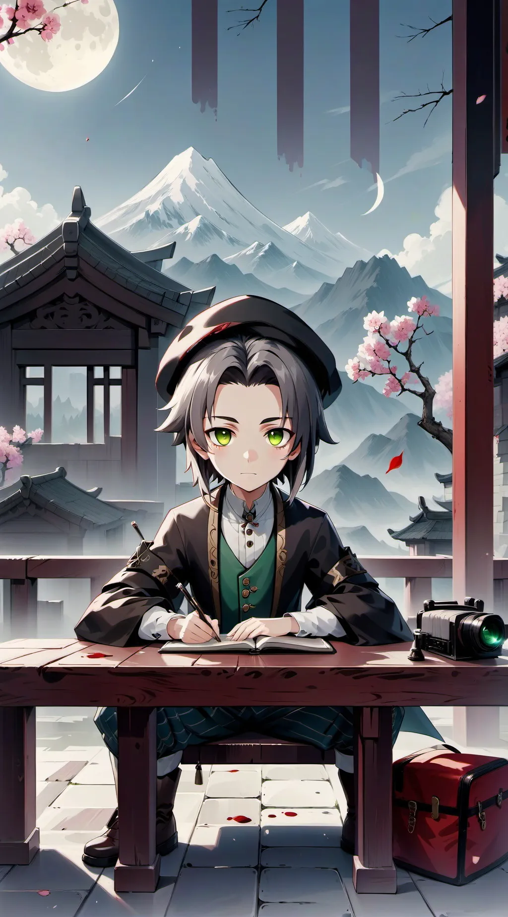 ai character: Roast background