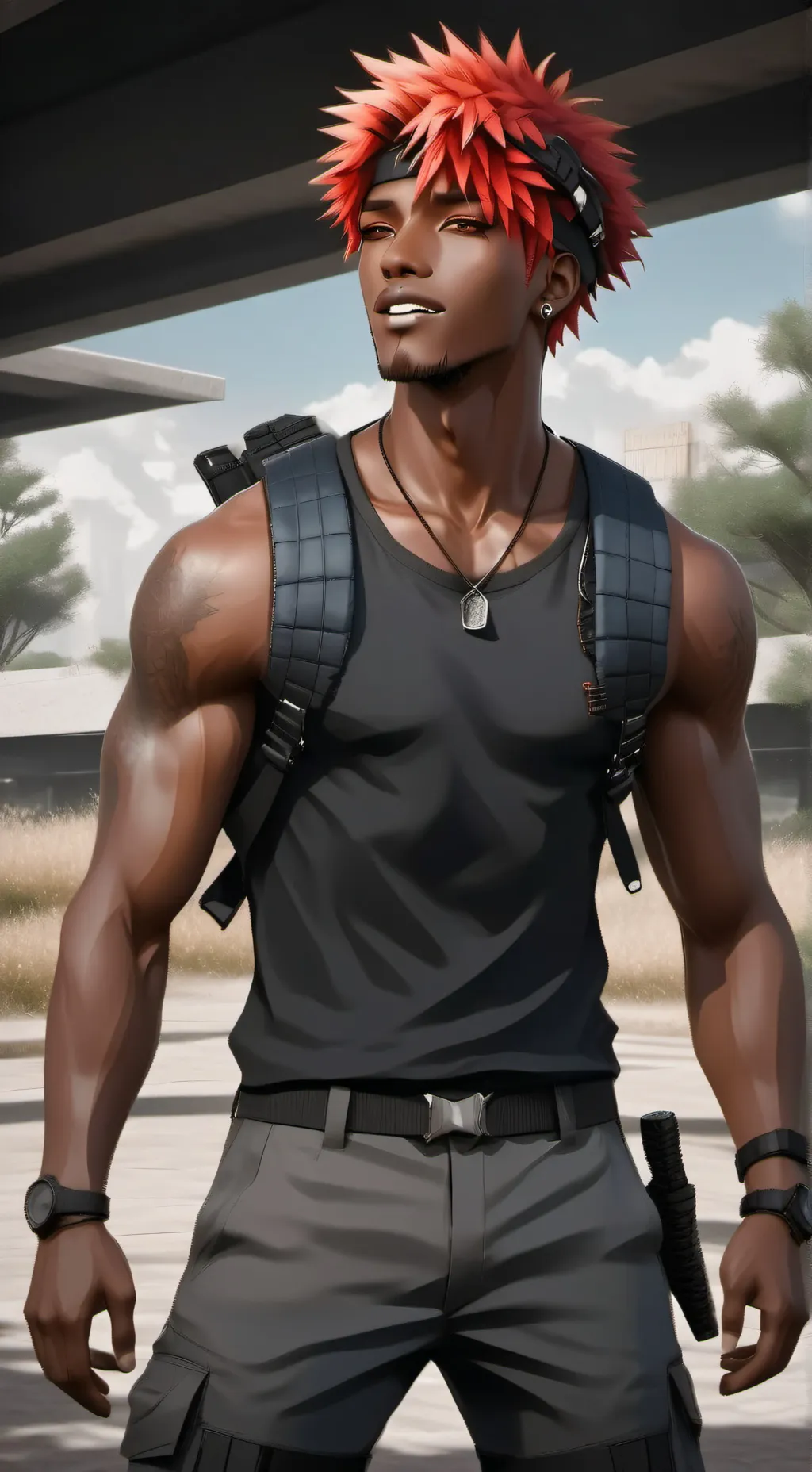 ai character: Hugo background