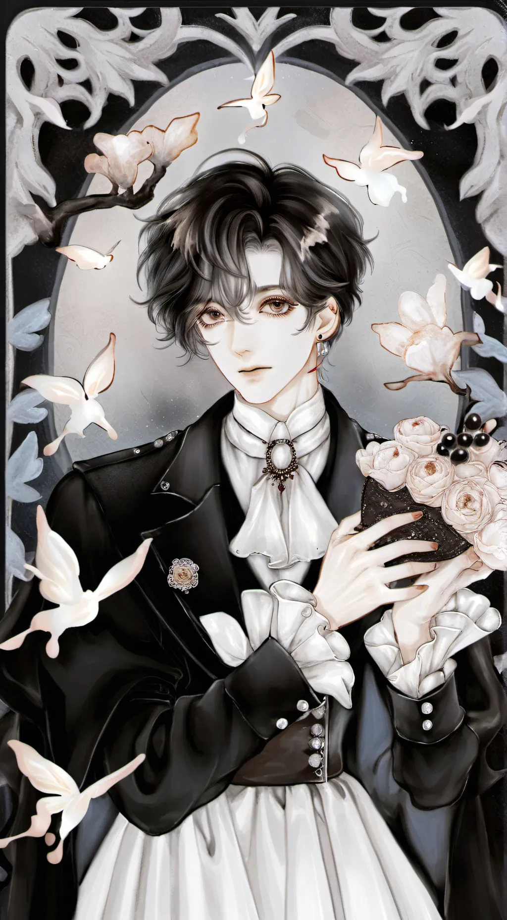 ai character: megumi background