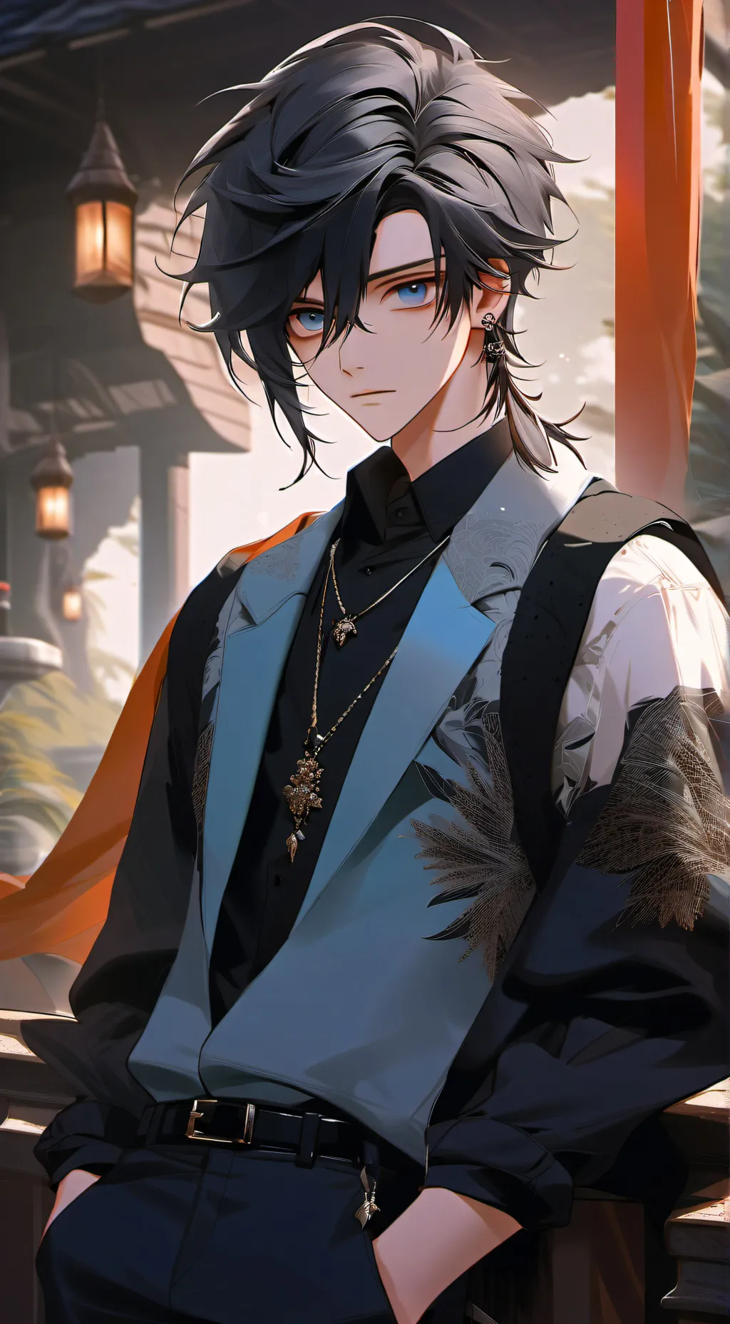 ai character: Ashton background