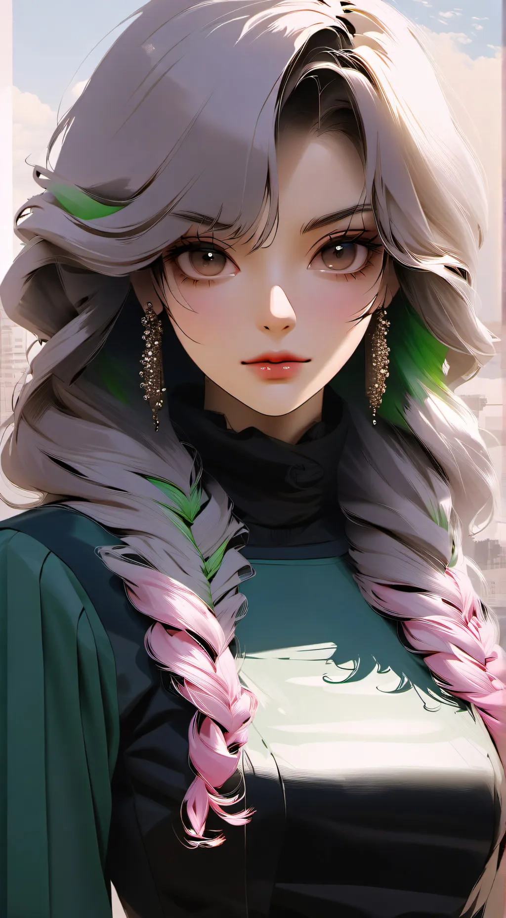 ai character: kny background