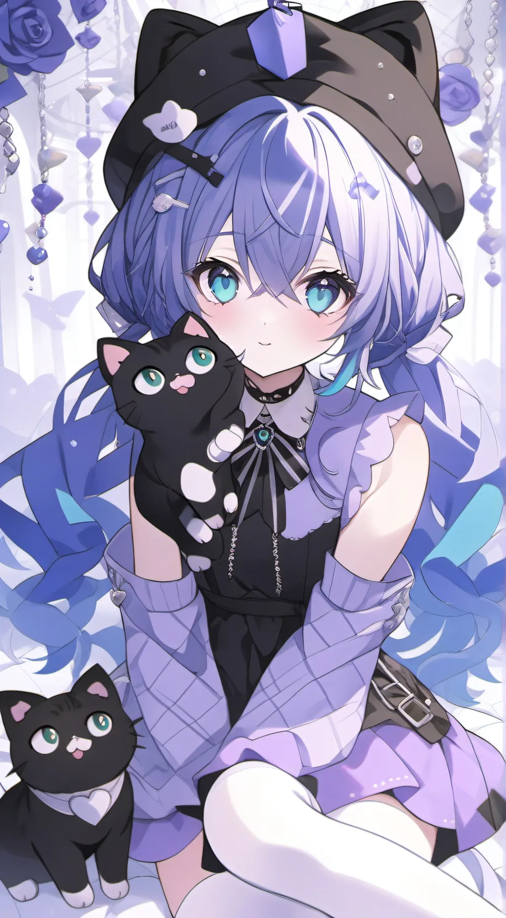 ai character: Lower! Higher!  background