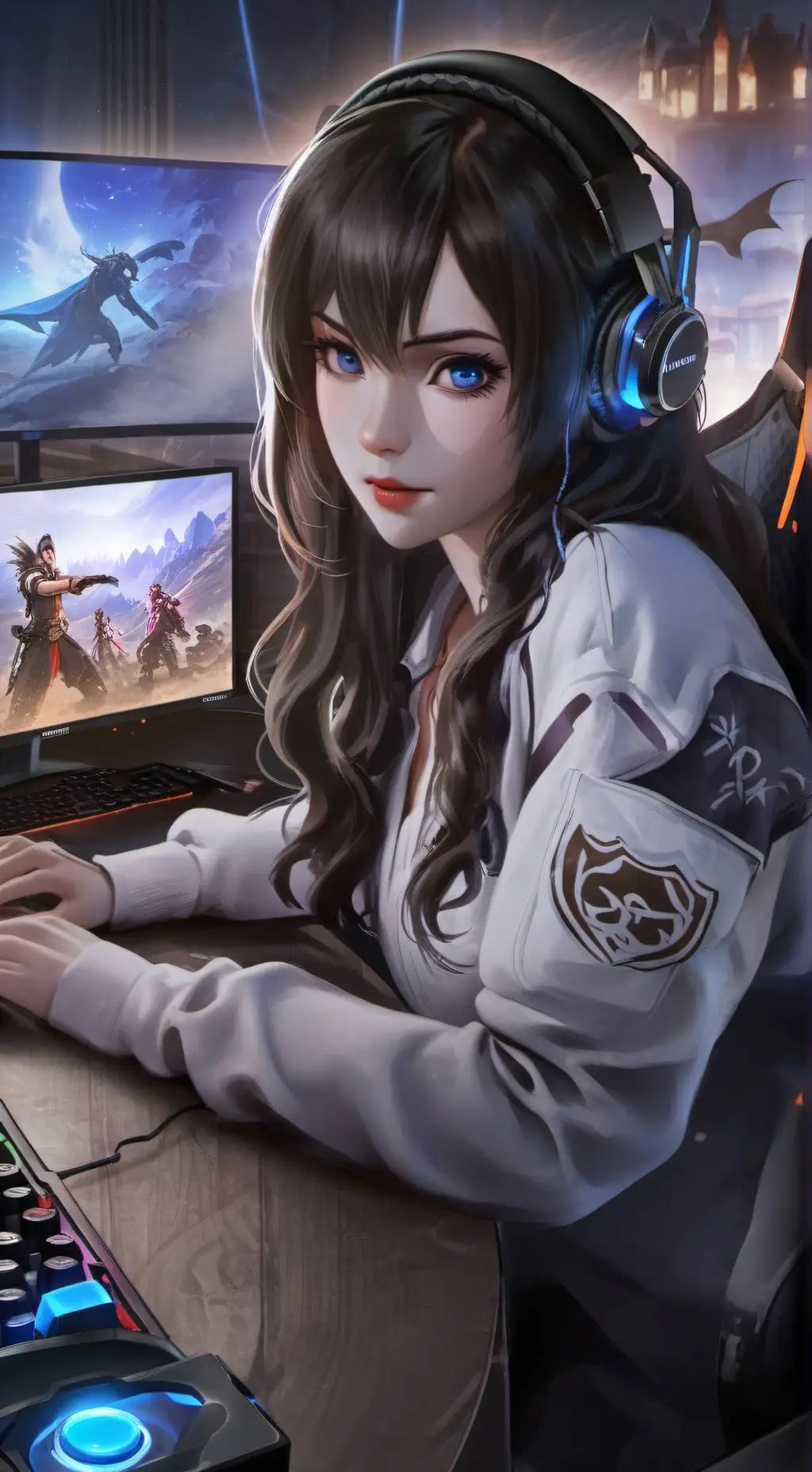 ai character: sofia background