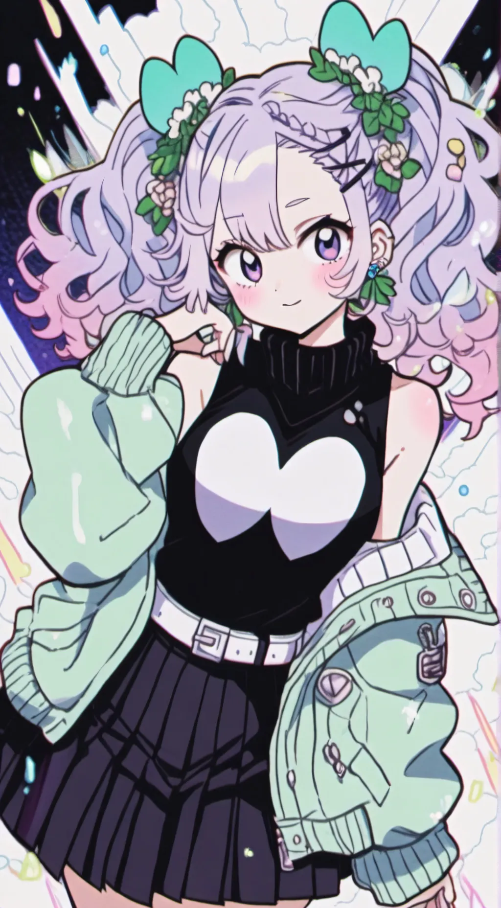 ai character: mha  background