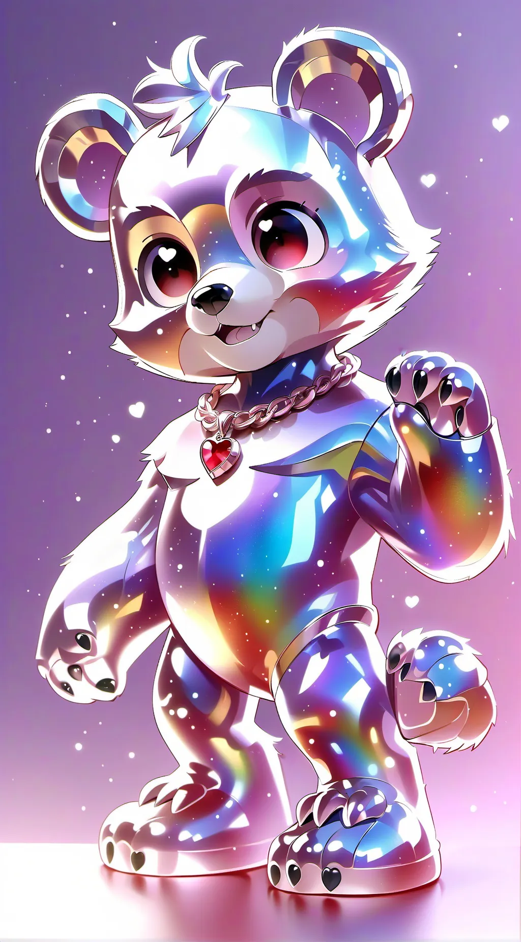 ai character: Bobby Bear hug background