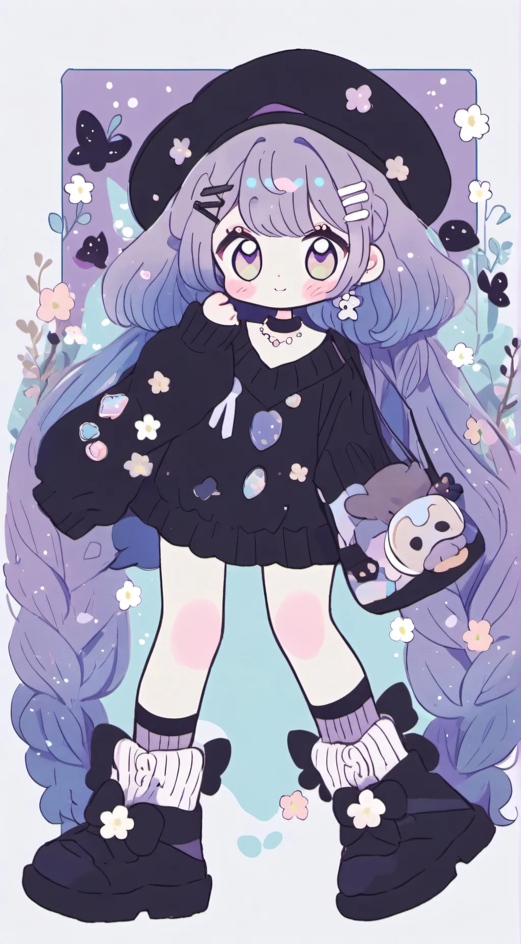 ai character: skz and en- background