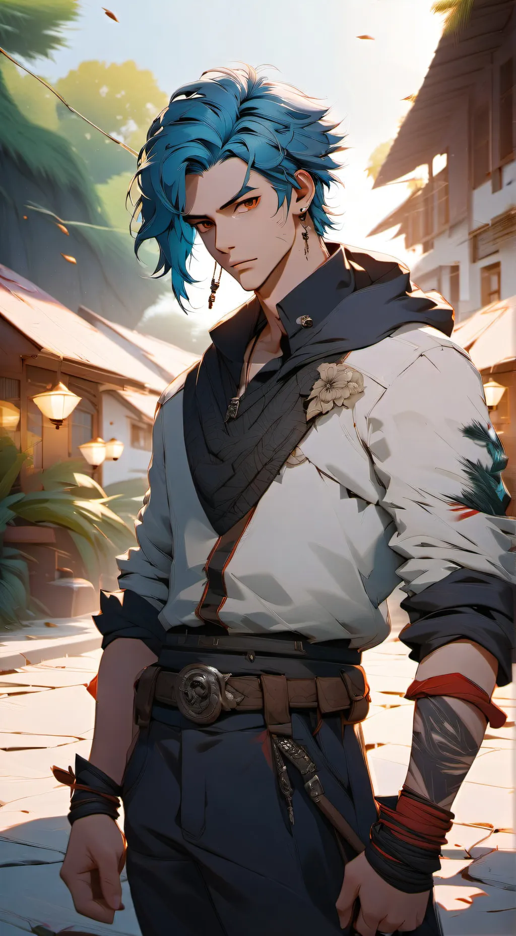 ai character: valentino background