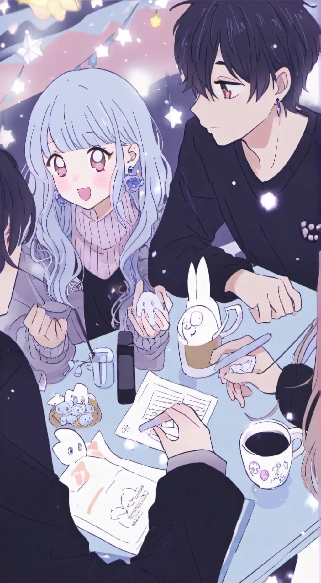 ai character: Among us background