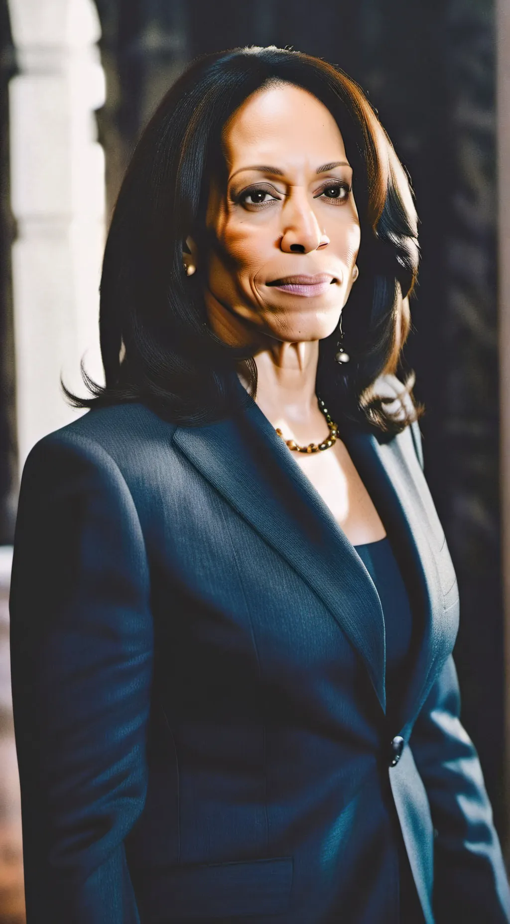 ai character: kamala harris background