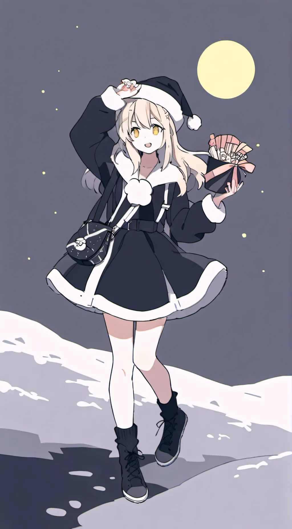 ai character: luna Nicholas  background