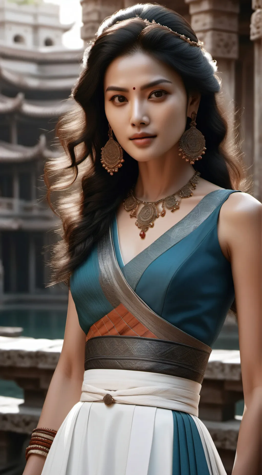 ai character: Nice teacher background