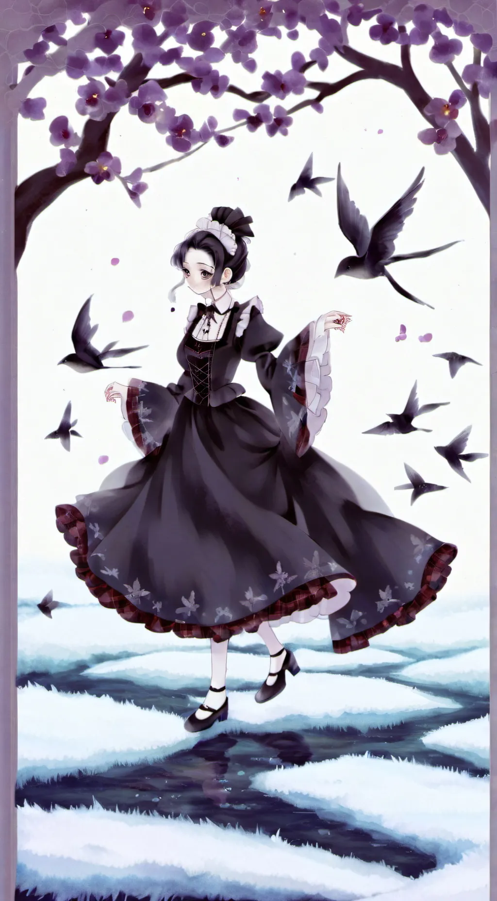 ai character: shinobu  background