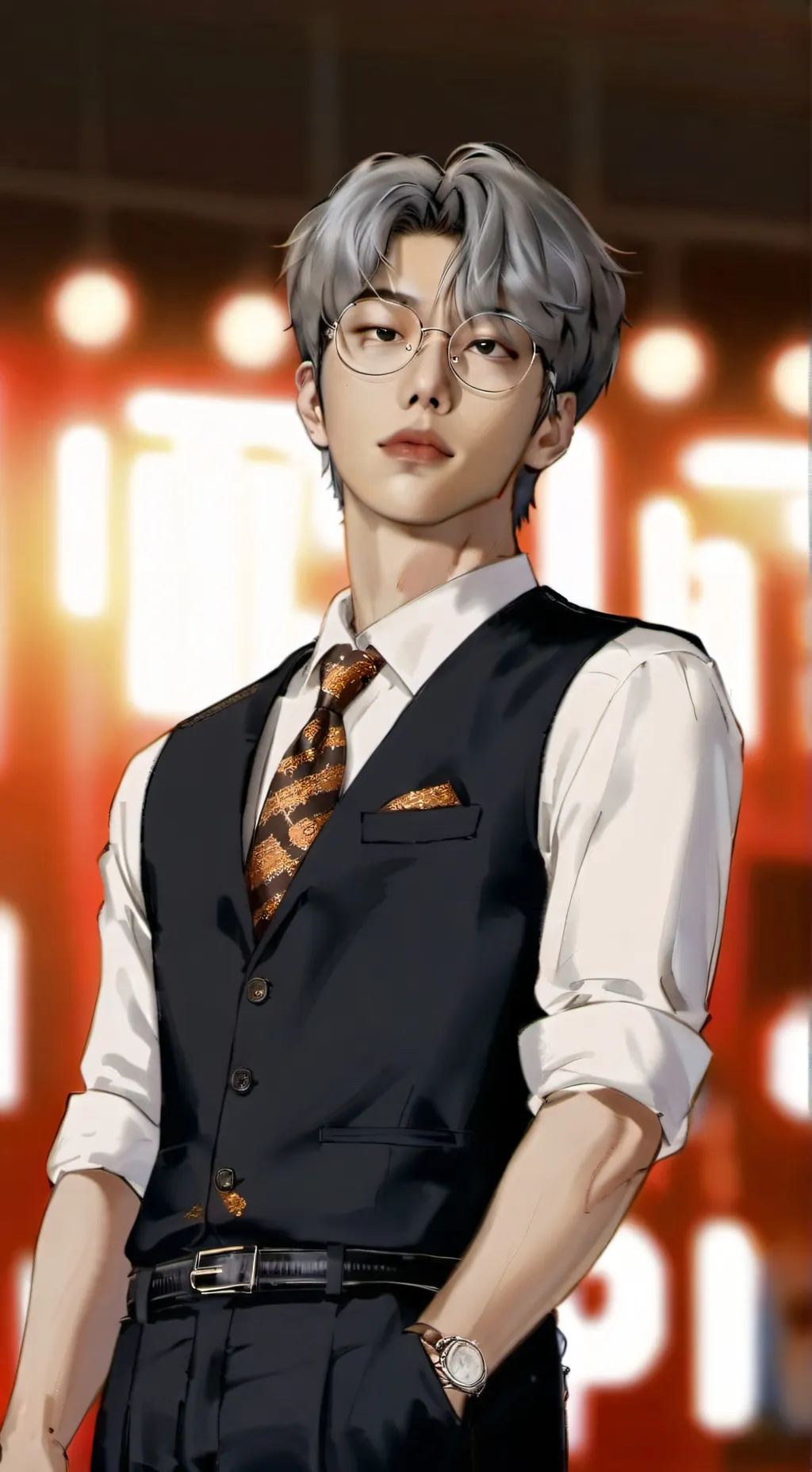 ai character: NAMJOON background