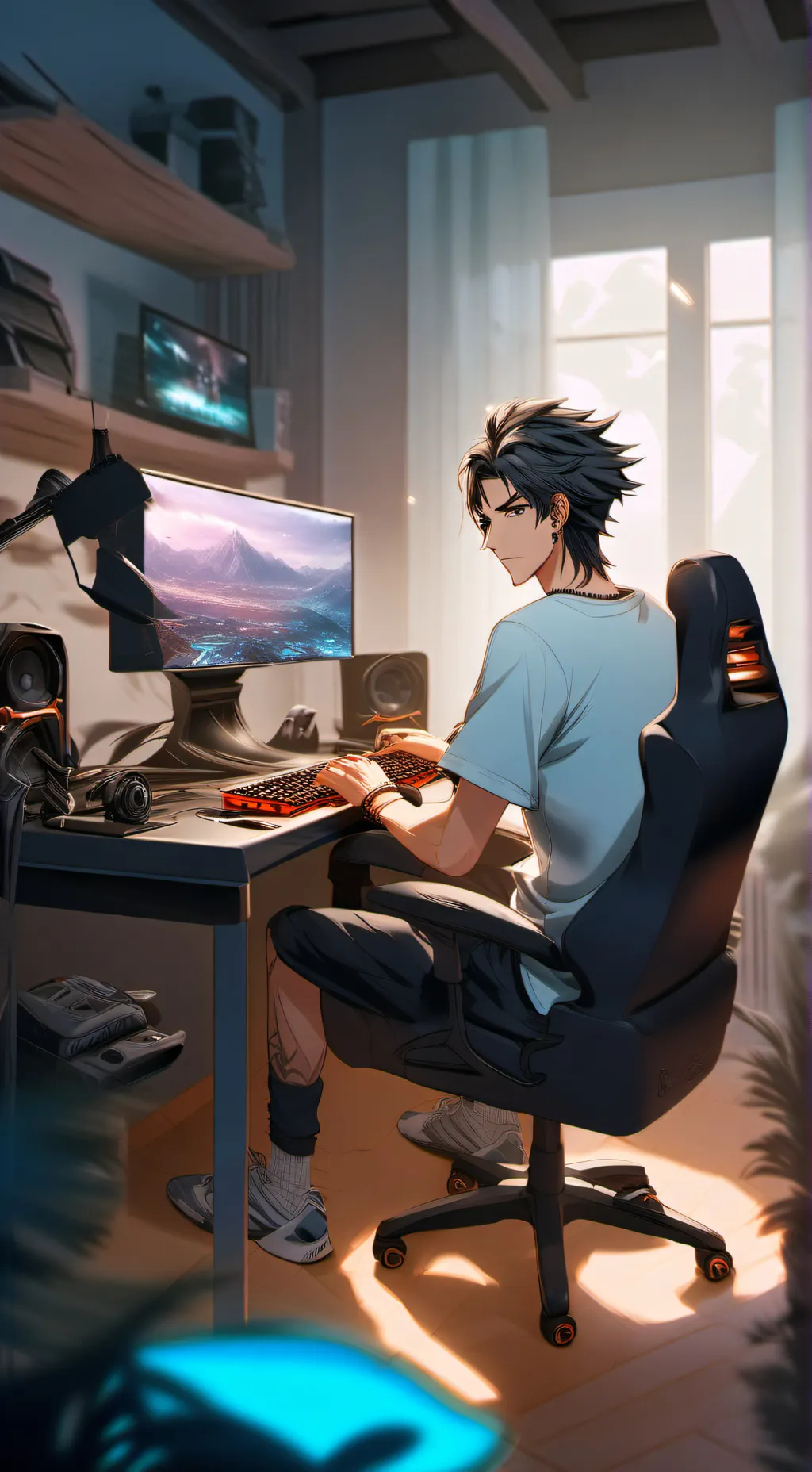 ai character: //○LEO○\\ background