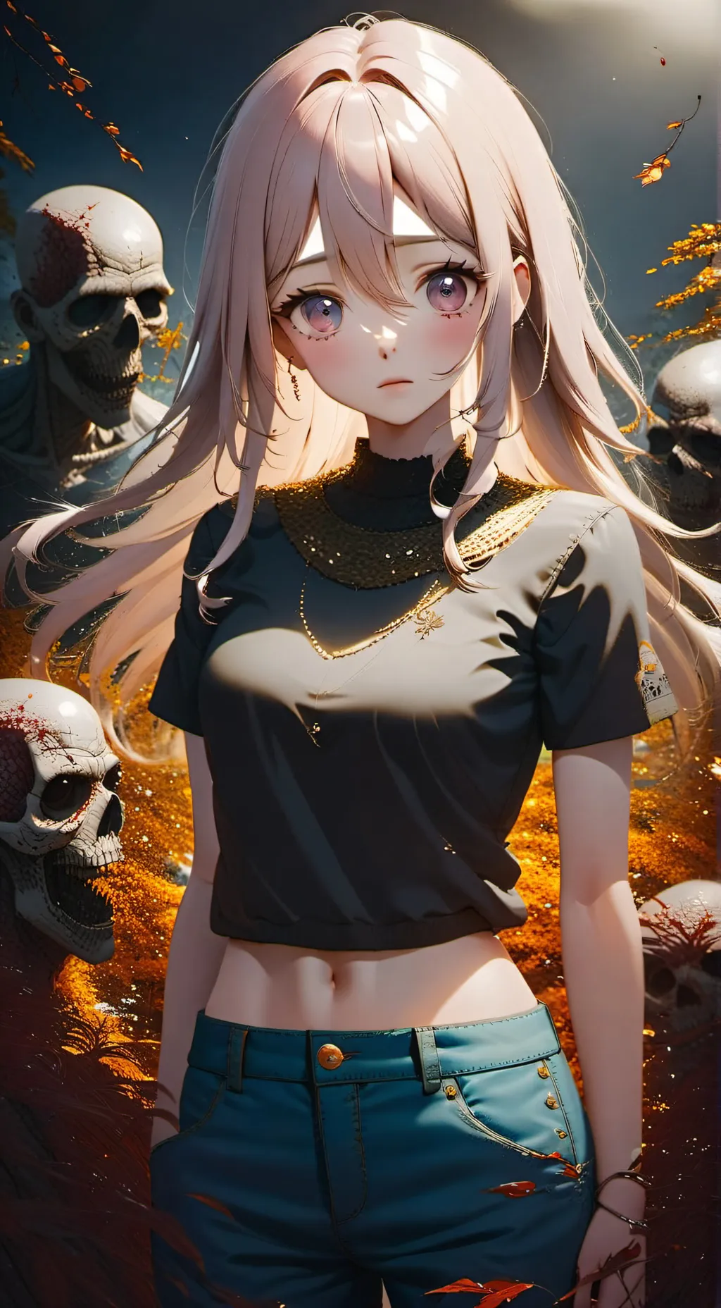 ai character: ataque zombie  background