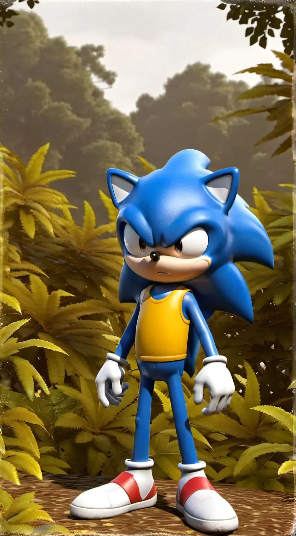 ai character: sonic background