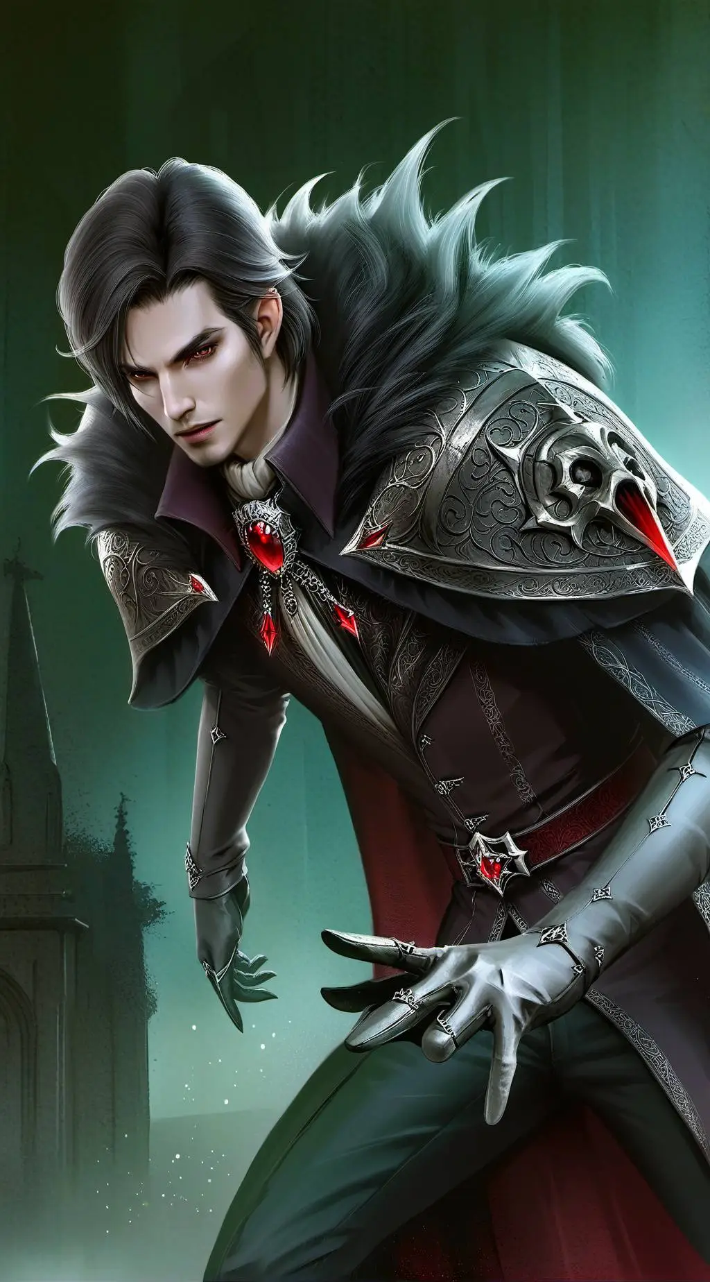 ai character: Bervi vampire background