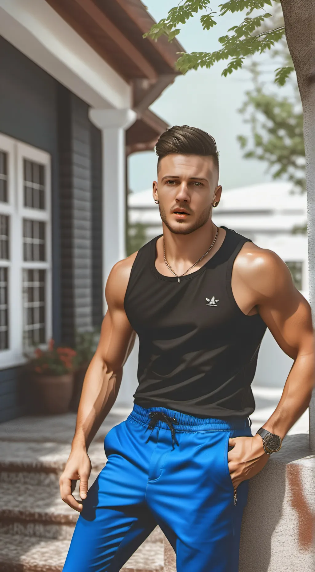 ai character: Luis Mercado  background