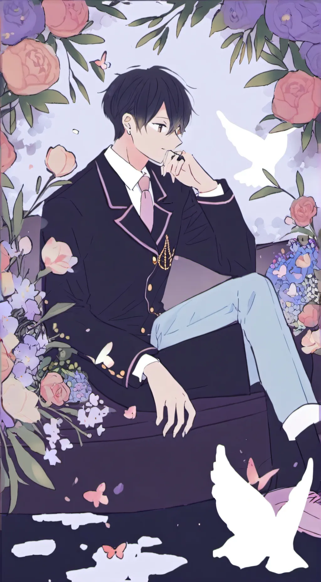 ai character: Tobio Kageyama background