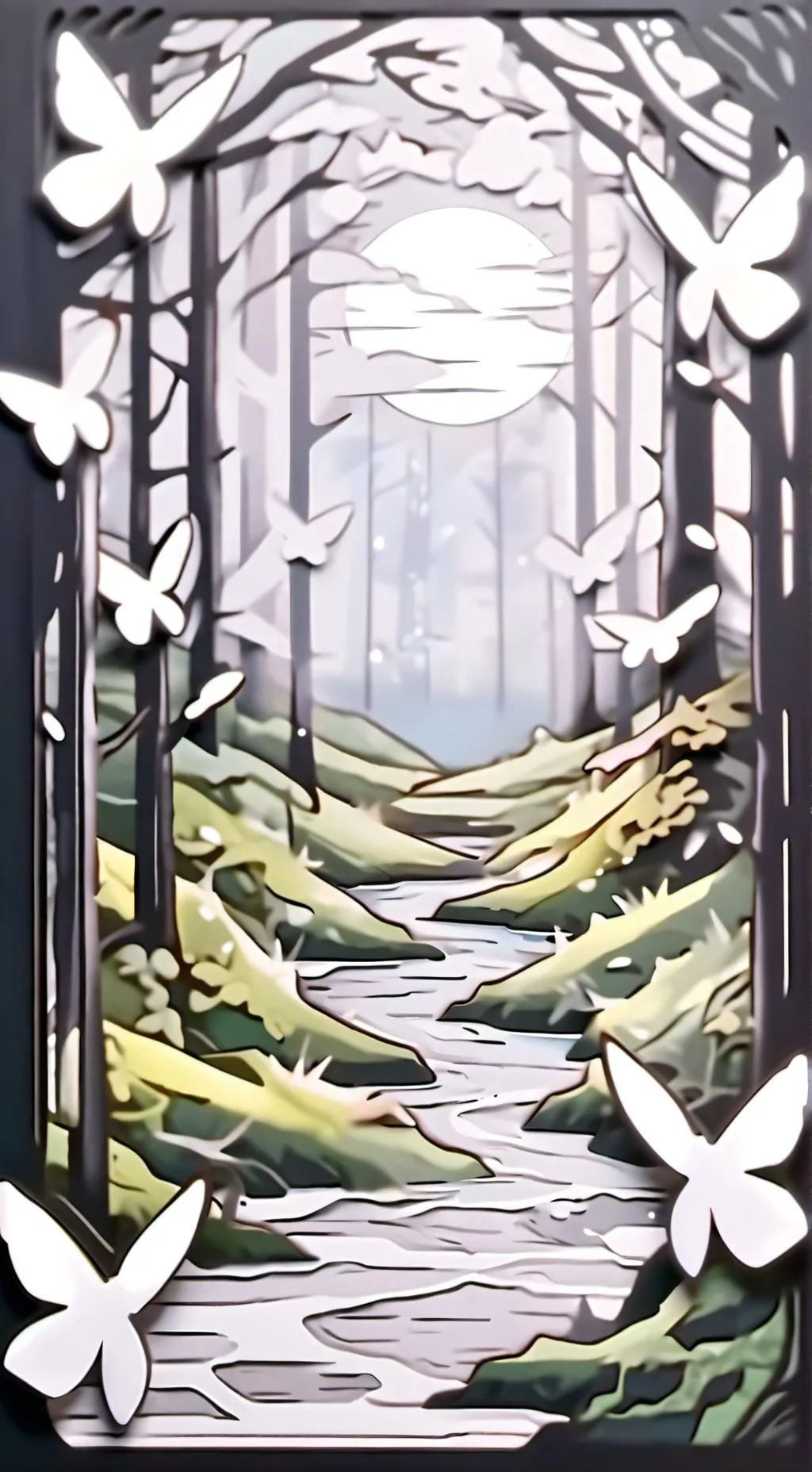 ai character: wedding enha background