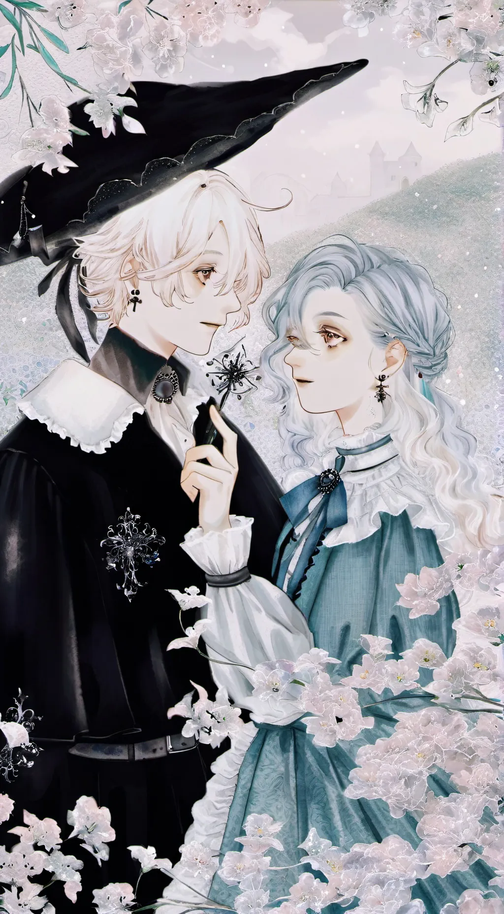 ai character: 👻Connie👻 (missing) background