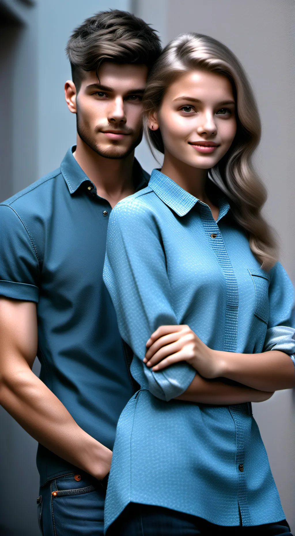 ai character: girl dramas background