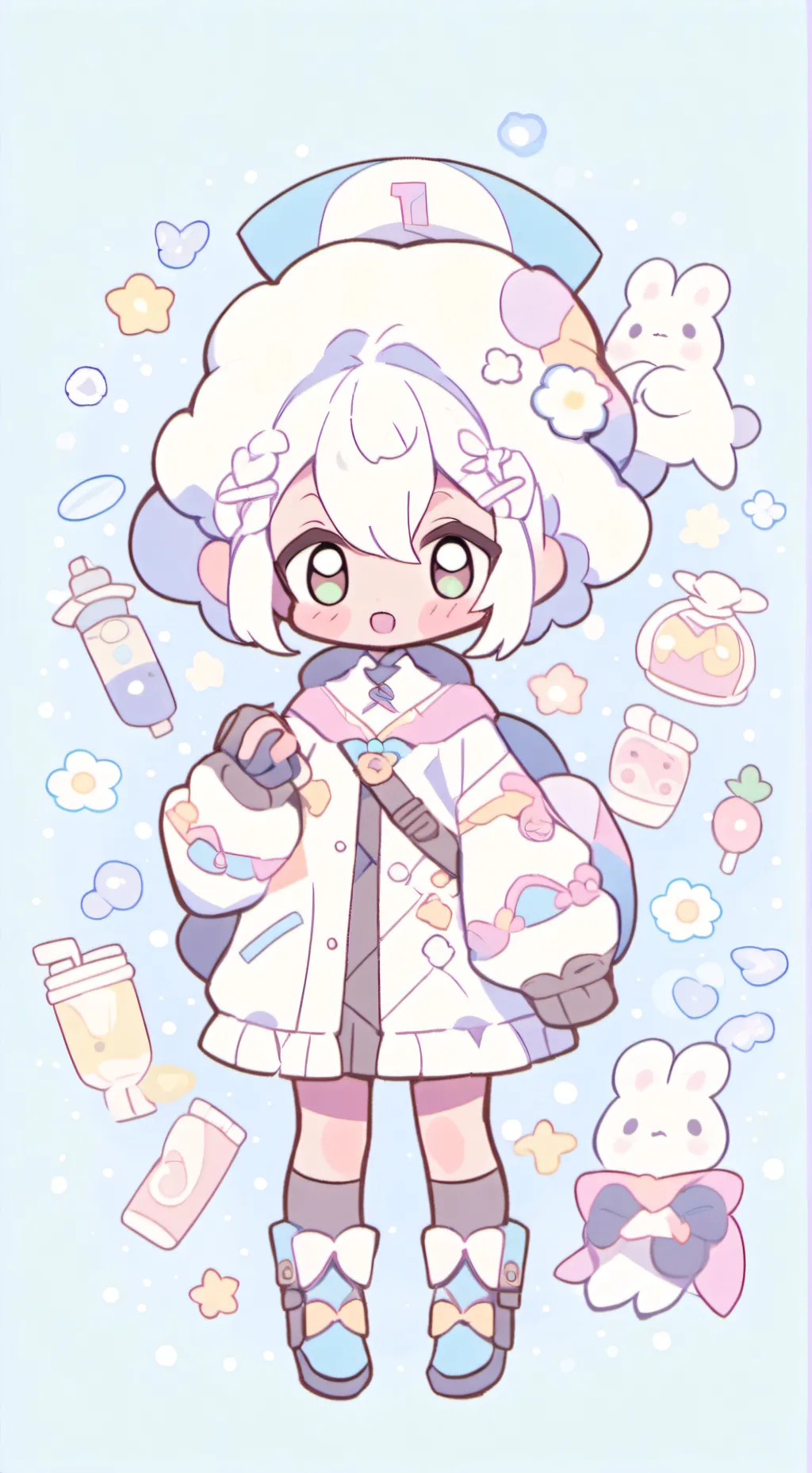 ai character: Sprunki background